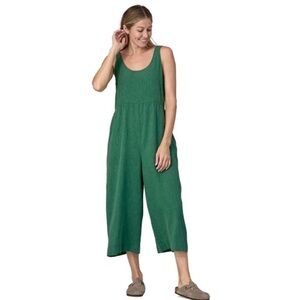 Patagonia Green Sleeveless Jumpsuit
